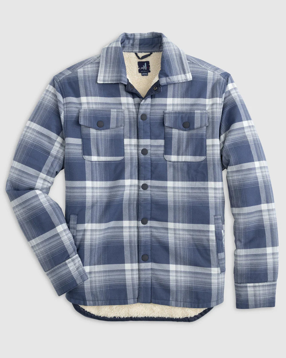 Isley Sherpa Lined Flannel Shacket