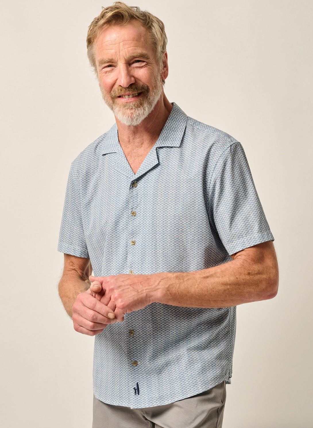 Short Sleeve Hangin' Out Button Down Shirt - Shackleford