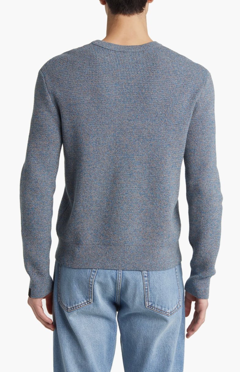 Dexter Marl Crewneck Cotton Sweater