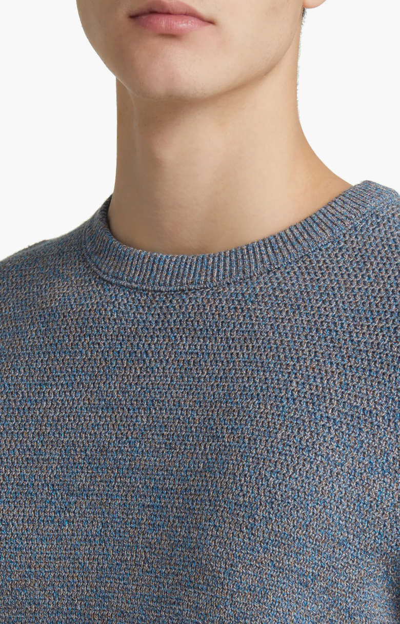 Dexter Marl Crewneck Cotton Sweater