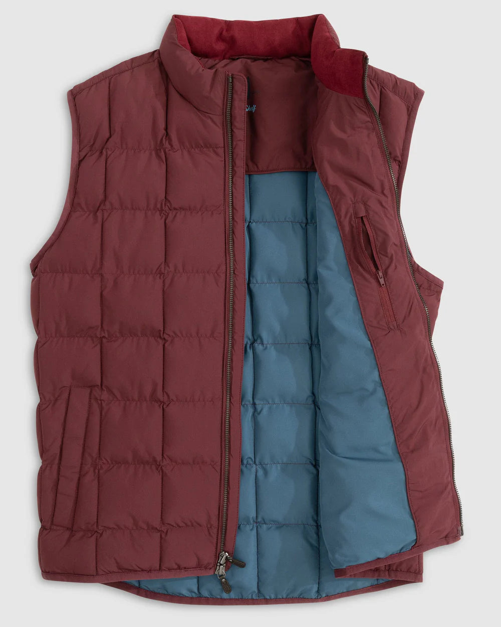 Enfield Zip Front Quilted Puffer Vest