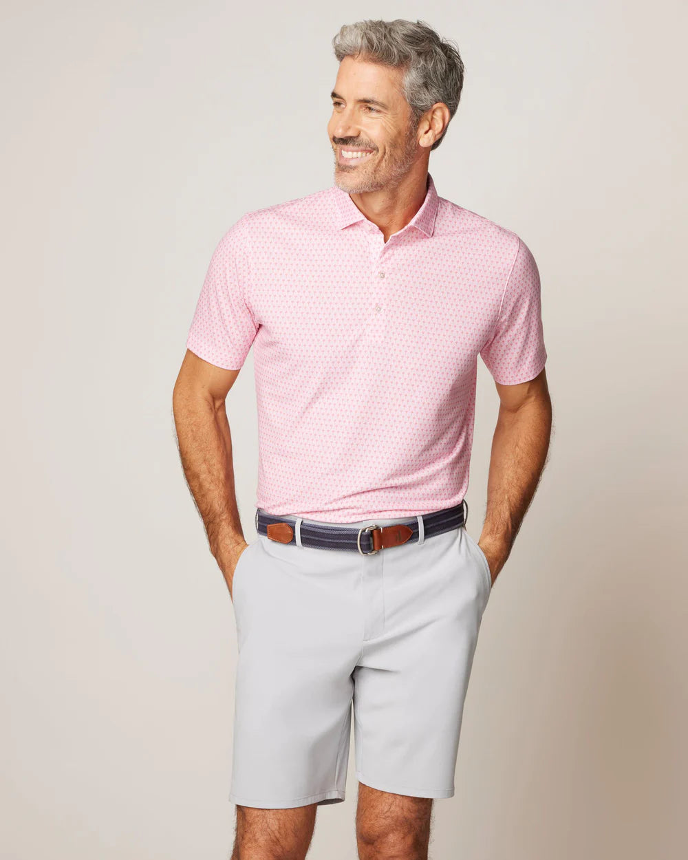 Franco Printed Top Shelf Performance Polo