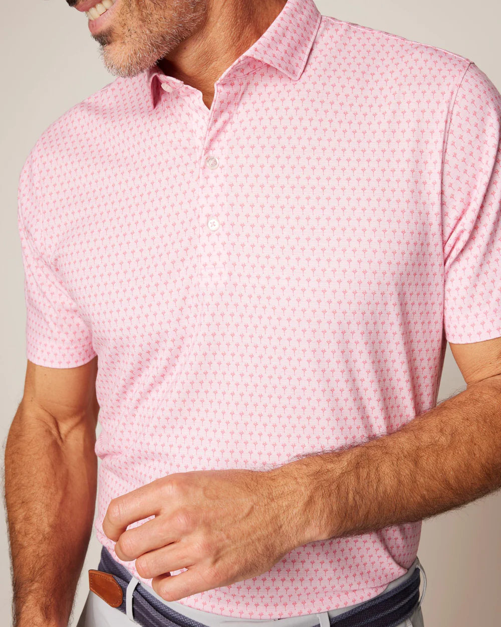 Franco Printed Top Shelf Performance Polo