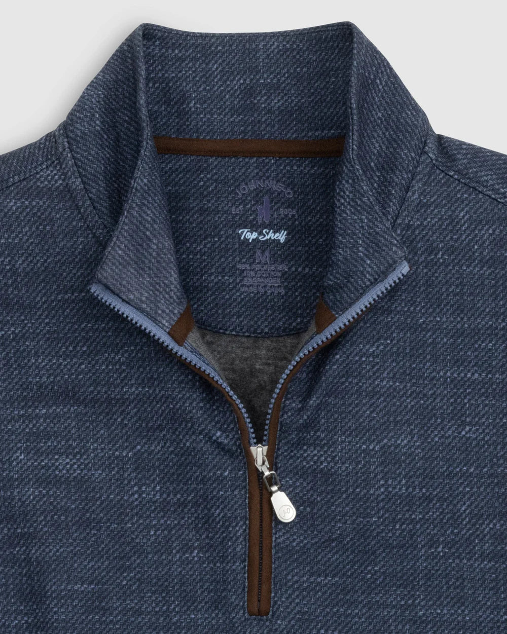 Hartford Heathered 1/4 Zip Pullover