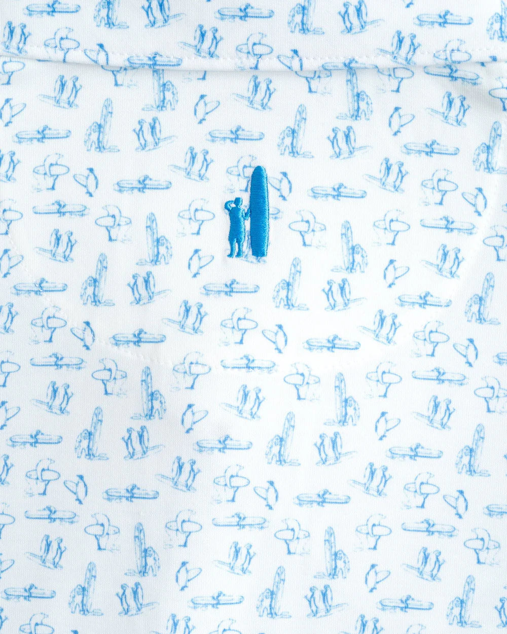 johnnie-O Herd Printed Top Shelf Performance Polo