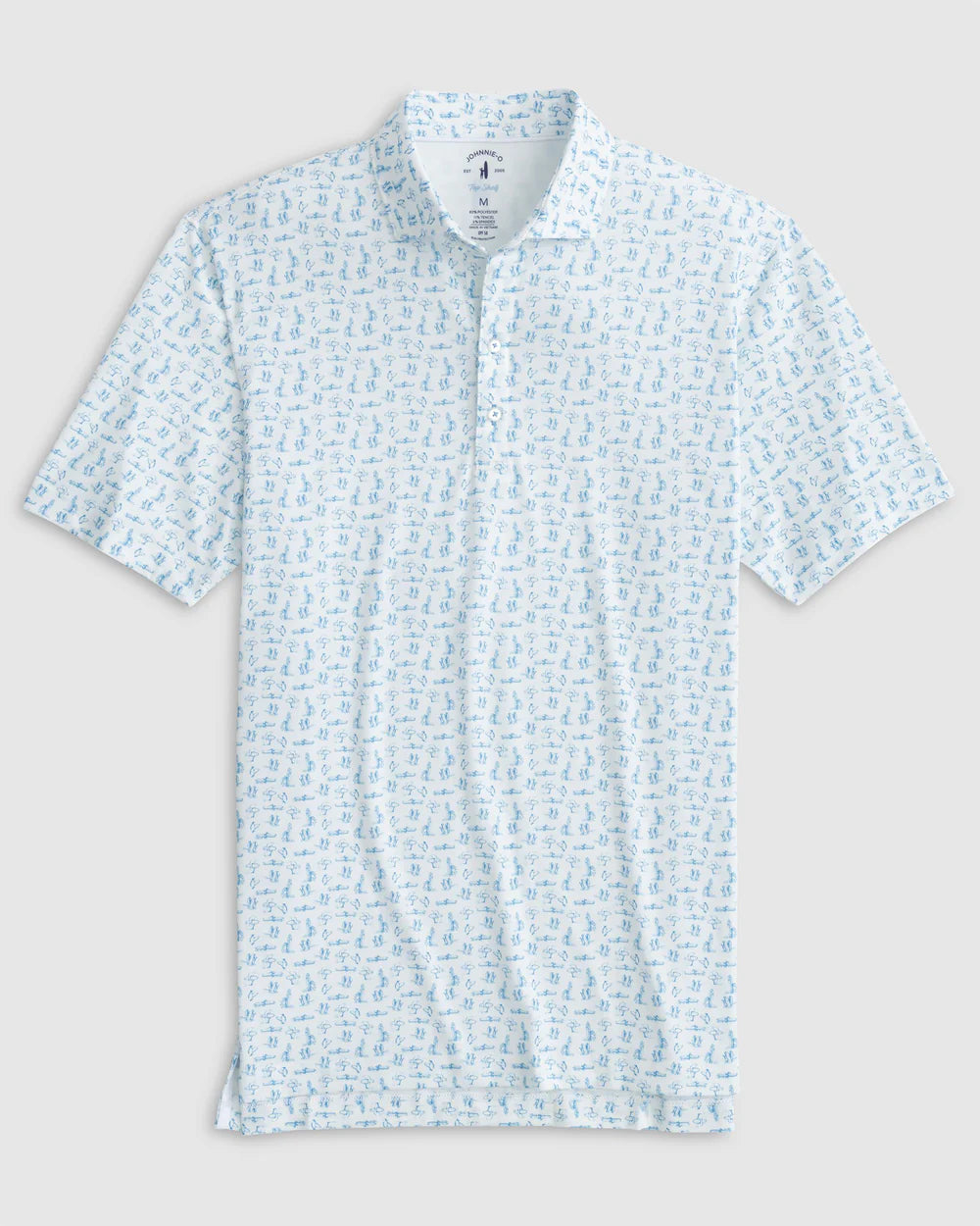 Herd Printed Top Shelf Performance Polo