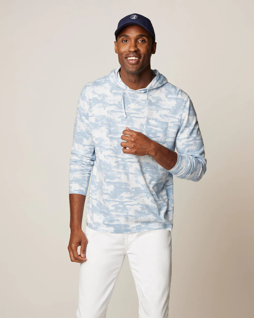 johnnie-O Isaac Camo T-Shirt Hoodie