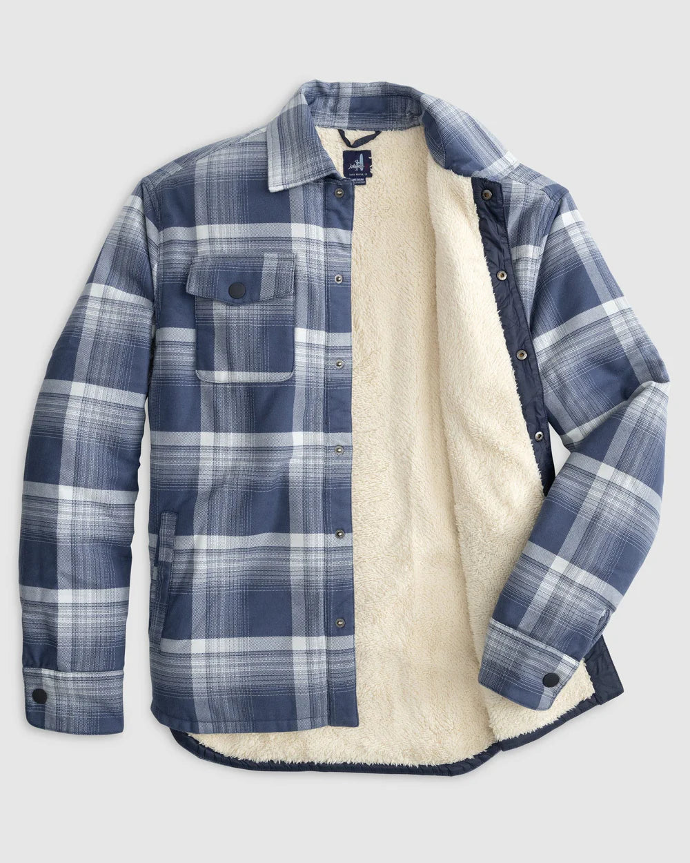 Isley Sherpa Lined Flannel Shacket