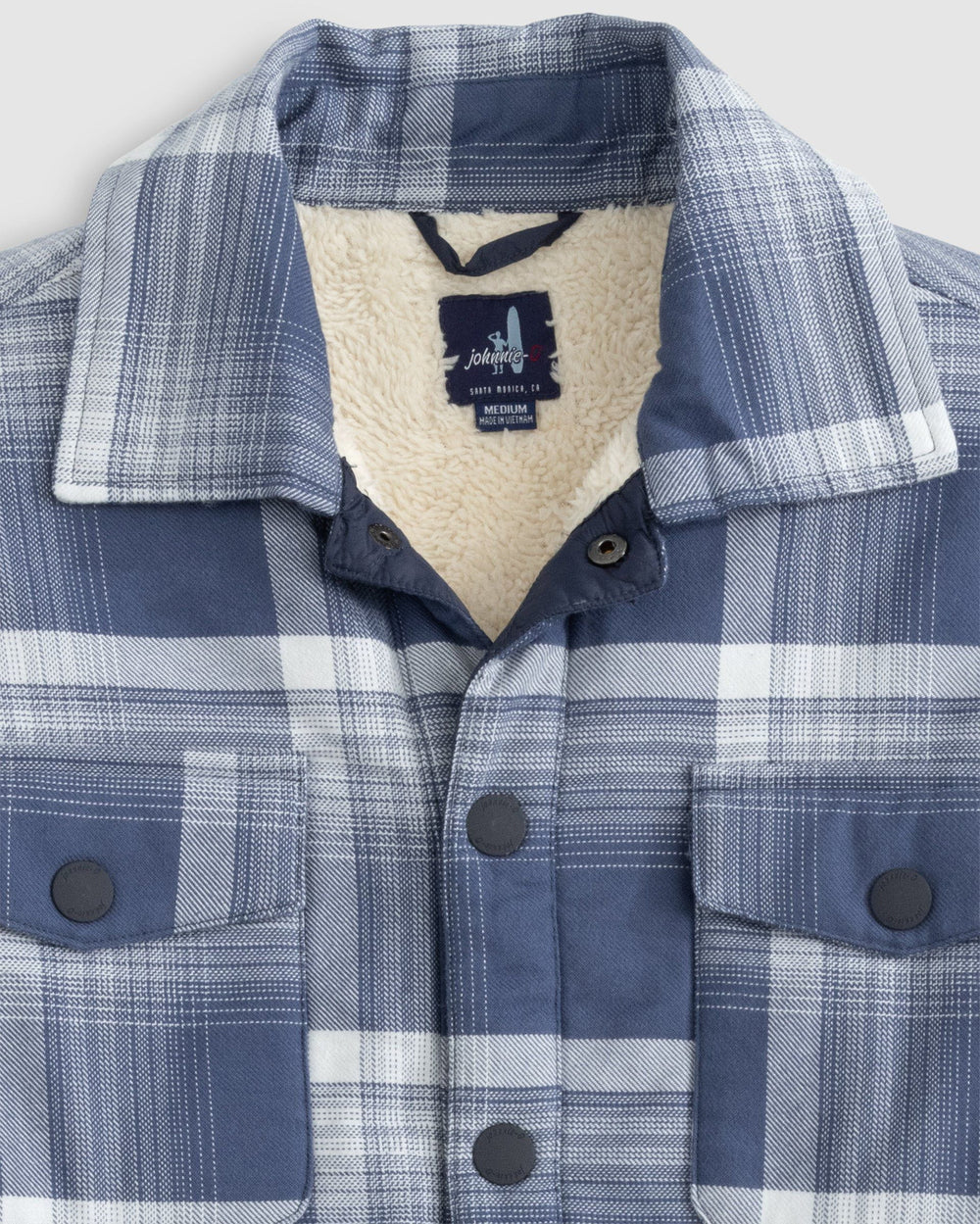 Isley Sherpa Lined Flannel Shacket