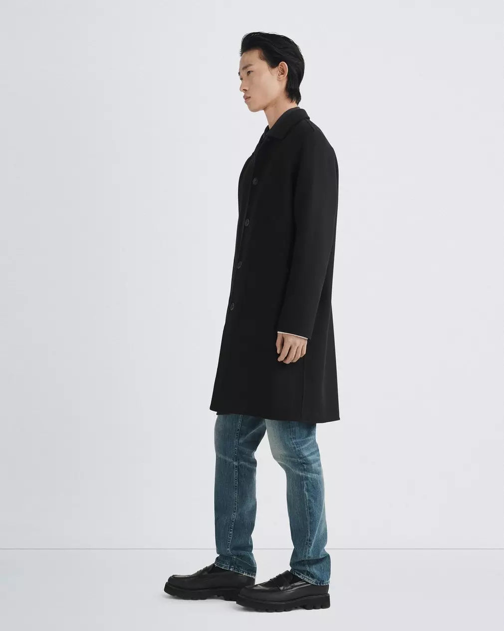 Leon Double Face Wool Car Coat