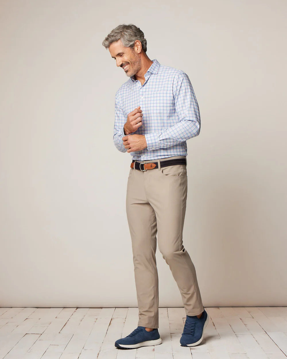 johnnie-O Neta Performance Button-Up Shirt