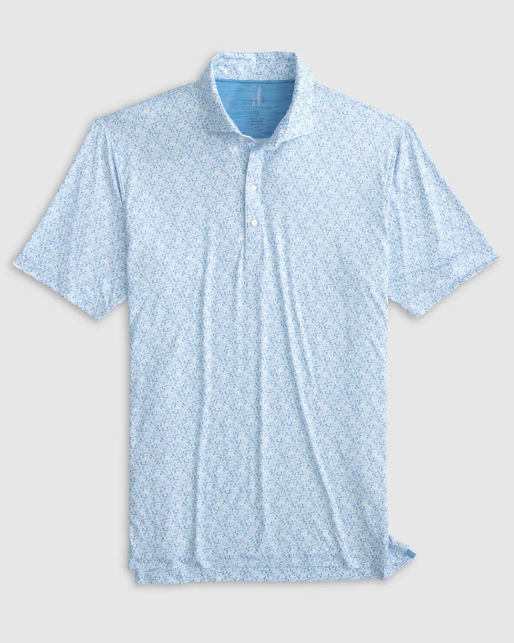 johnnie-O I Never Slice Printed Featherweight Performance Polo