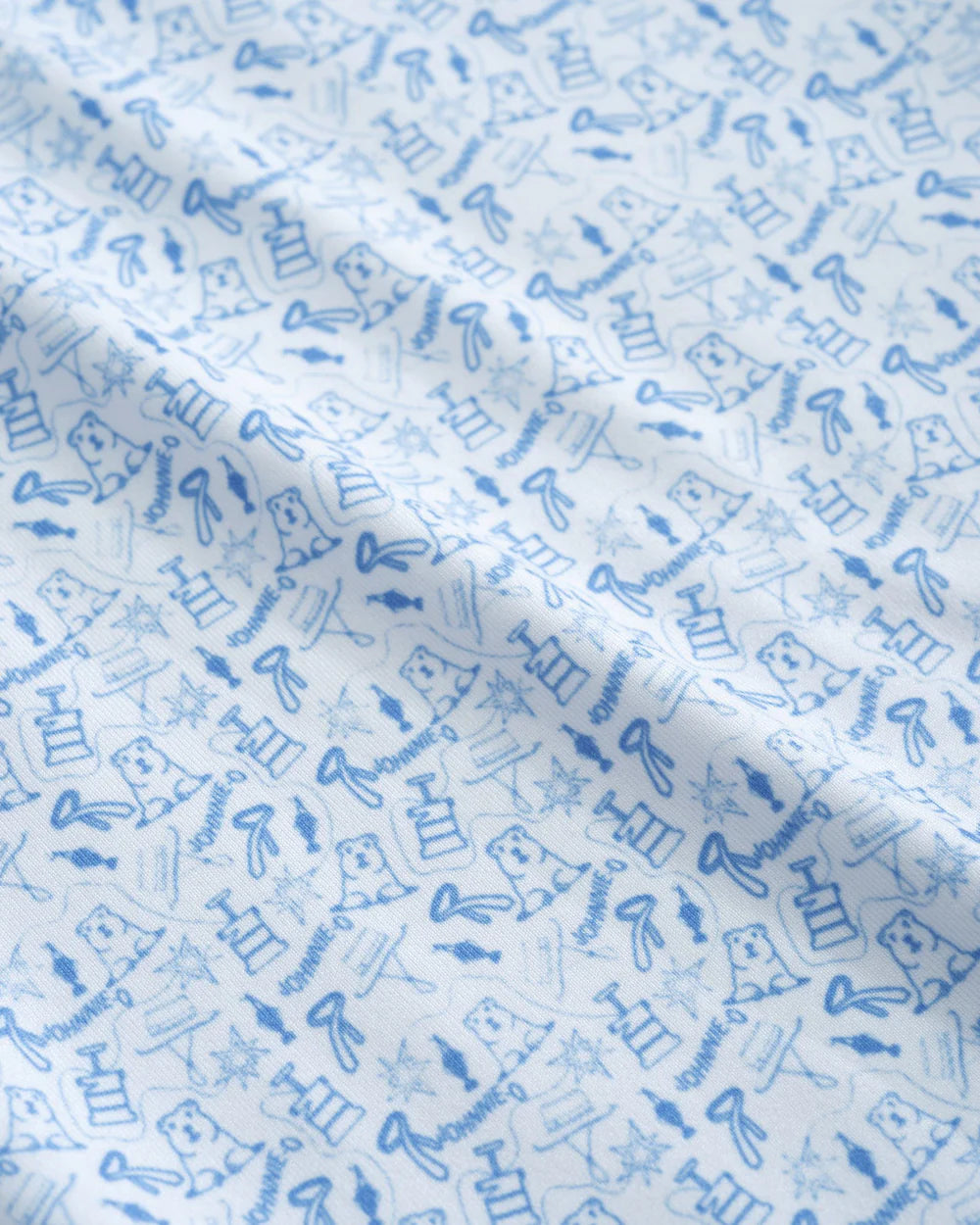 johnnie-O I Never Slice Printed Featherweight Performance Polo