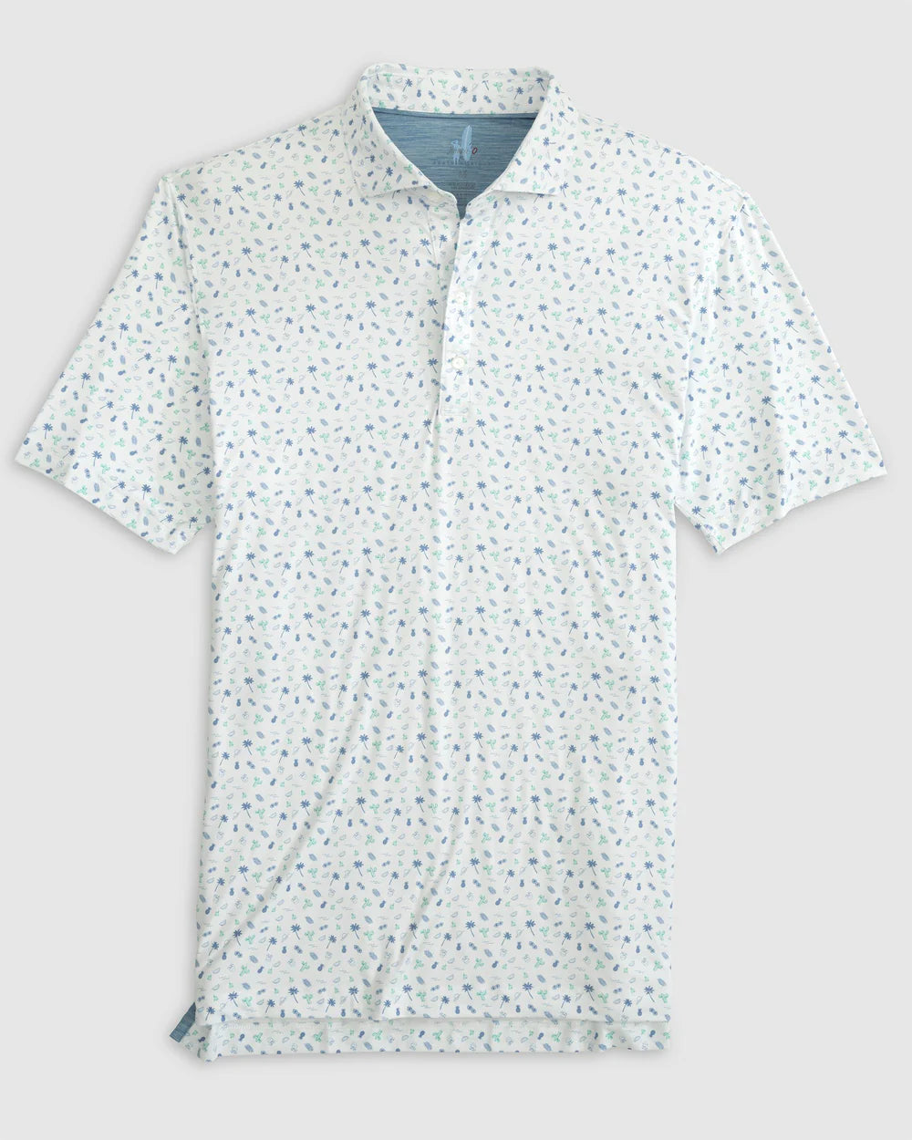 johnnie-O Oceano Printed Featherweight Performance Polo