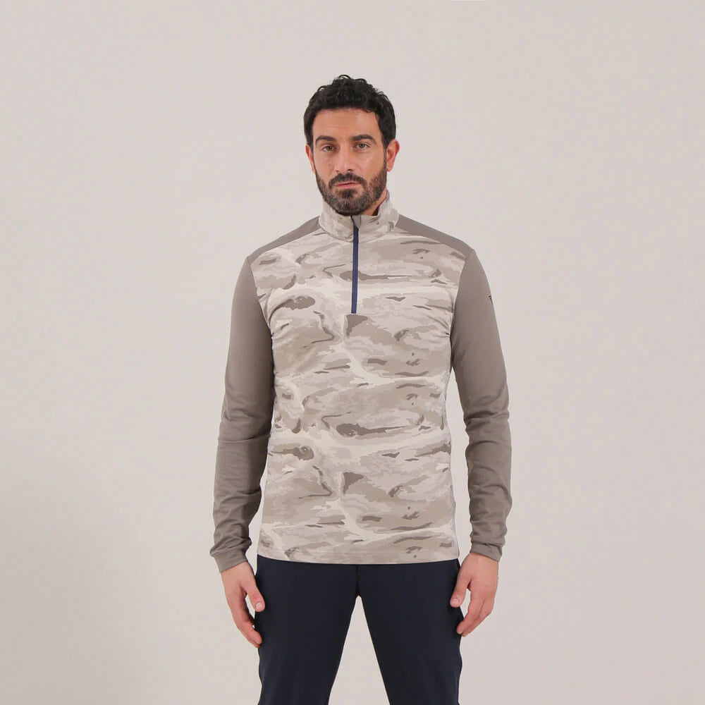 Trotter Camo Pro Therm Quarter Zip