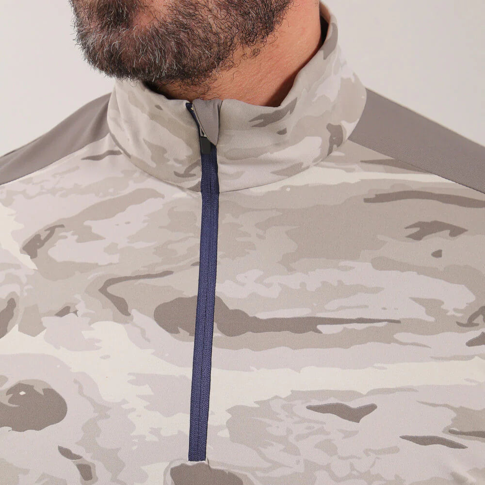 Trotter Camo Pro Therm Quarter Zip