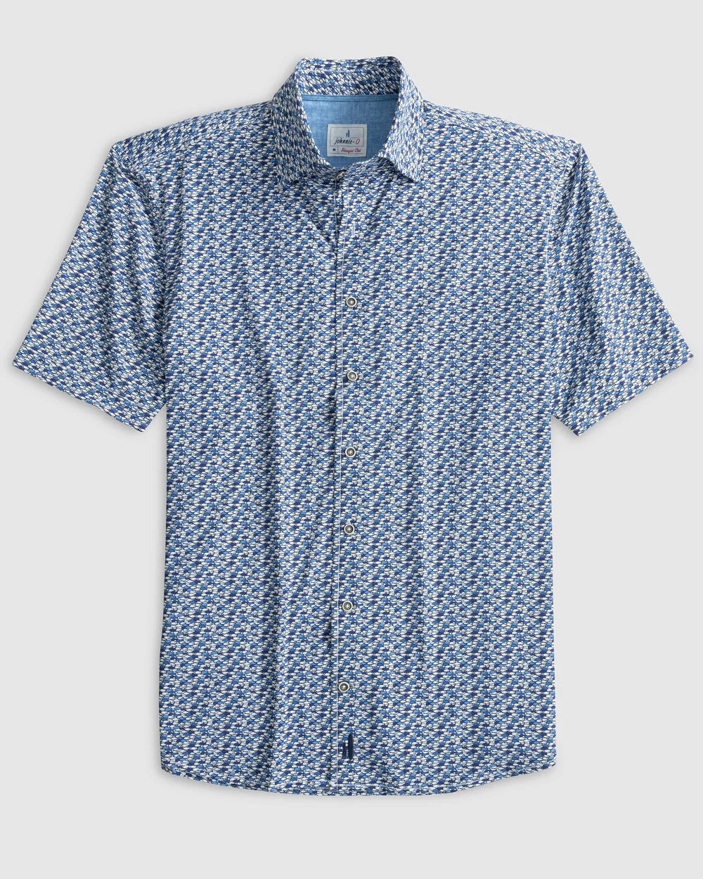 Bento Jersey Knit Button-Up Shirt
