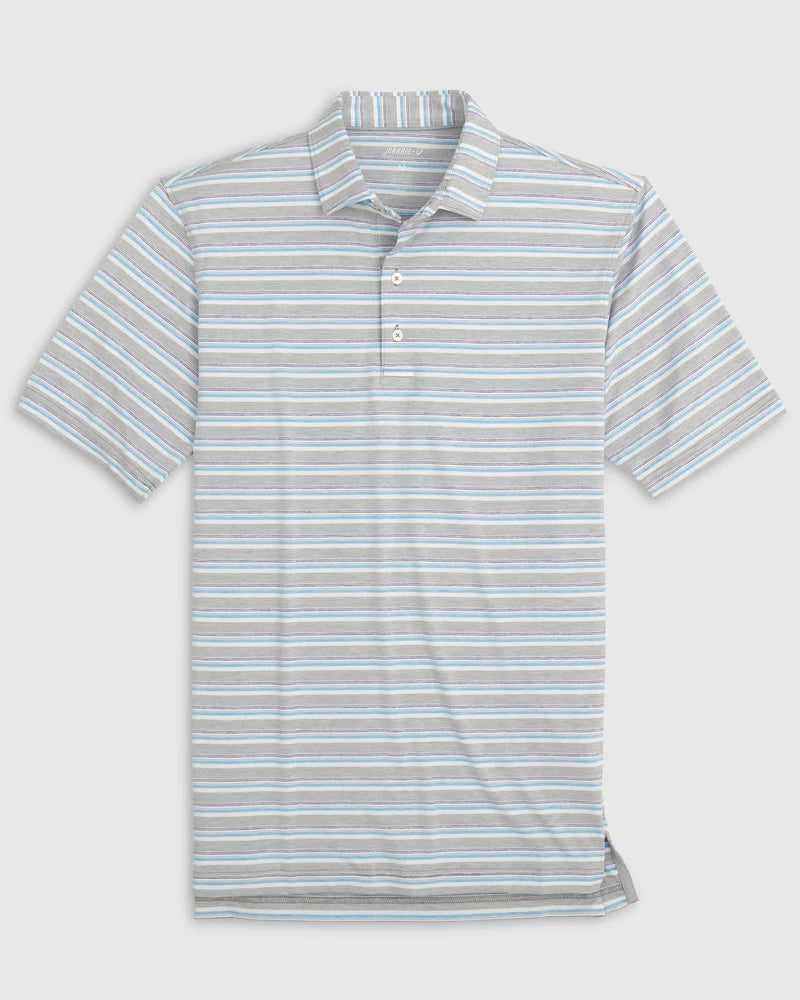 Crew Striped Jersey Performance Polo