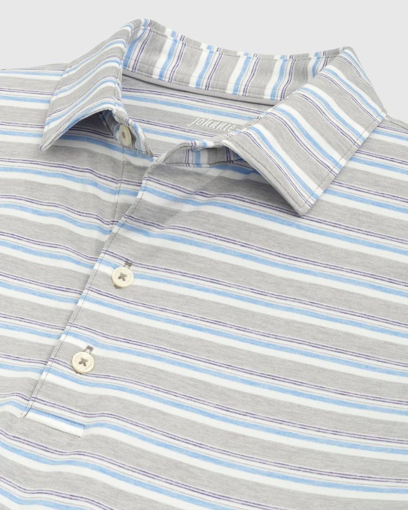 Crew Striped Jersey Performance Polo