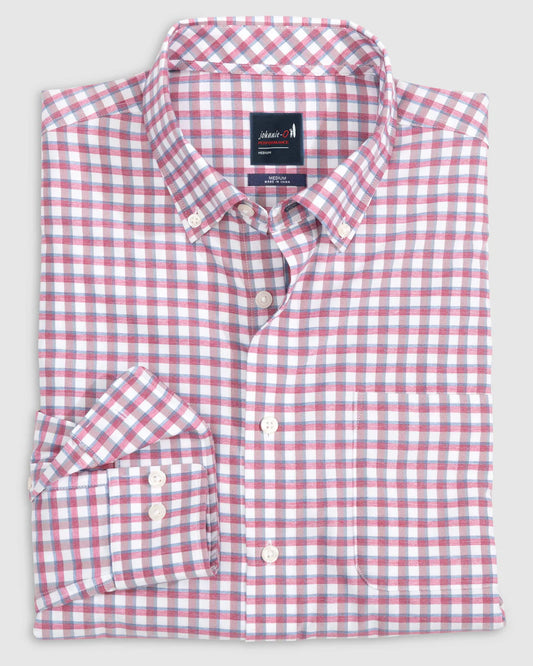 Mead Performance Button-Up Shirt