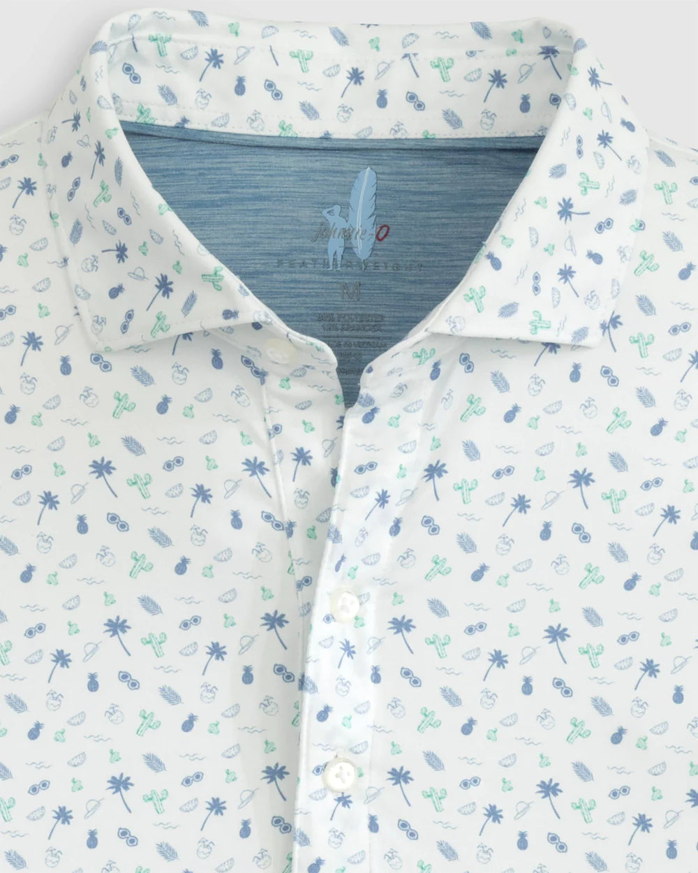 Oceano Printed Featherweight Performance Polo